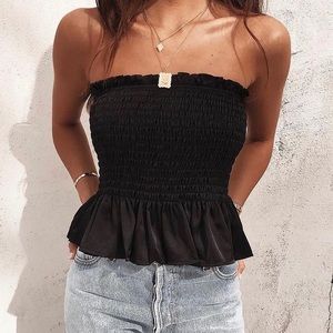 ✨Cry Baby Clothing ruffle tube top✨